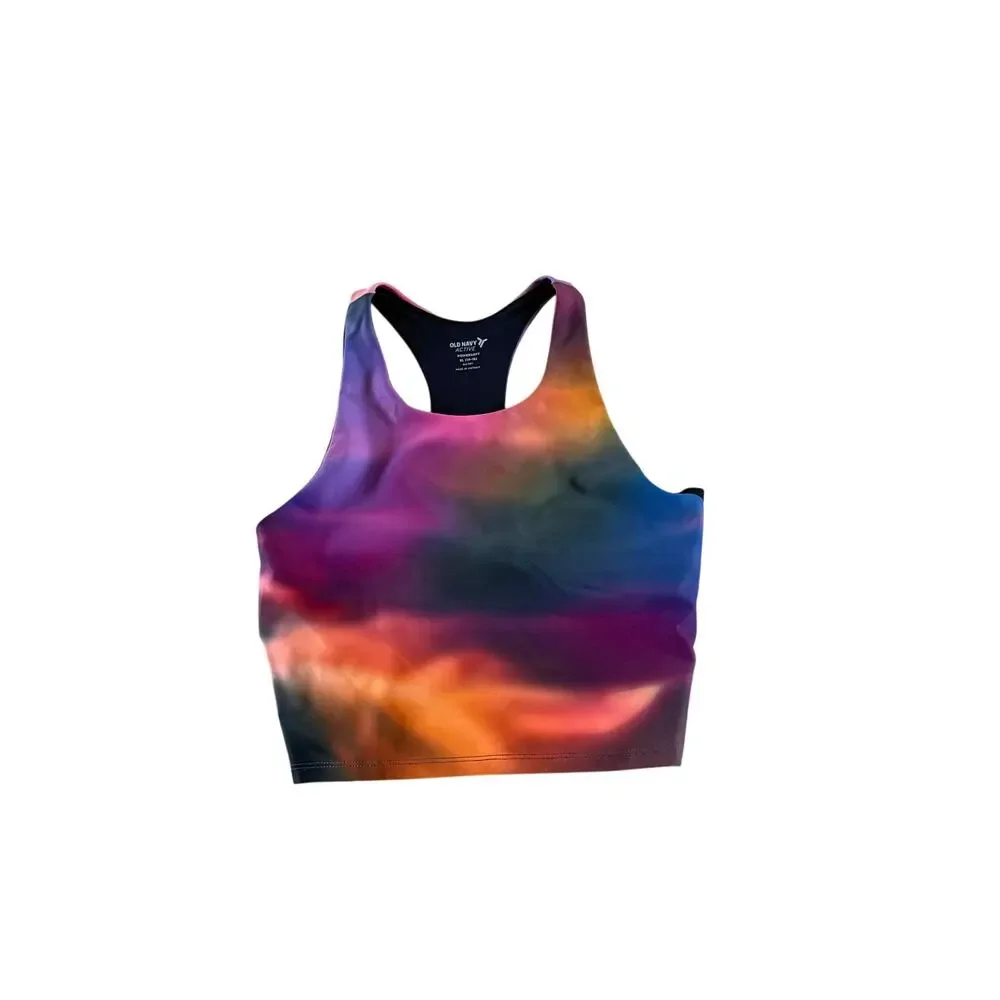 Girls XL 14-16 Old Navy Active Bright Colored Lined Sports Bra Top Athletic